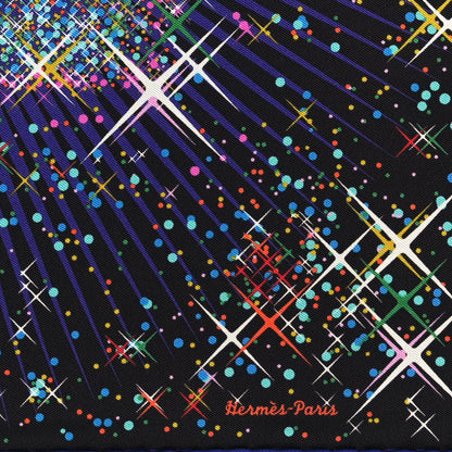 Hermes Silk Magic Kelly Scarf 45 Marine Violet Turquoise 2 of 3