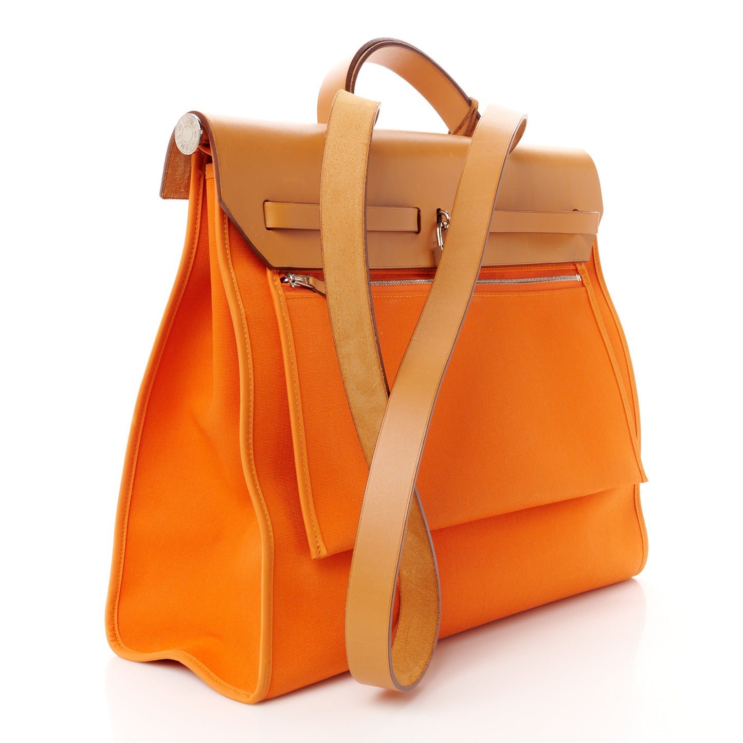 Vache Hunter Toile Herbag Zip 39 MM Orange Natural