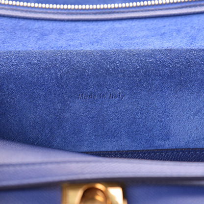 Celine Grained Calfskin Mini Belt Bag Indigo 7 of 11