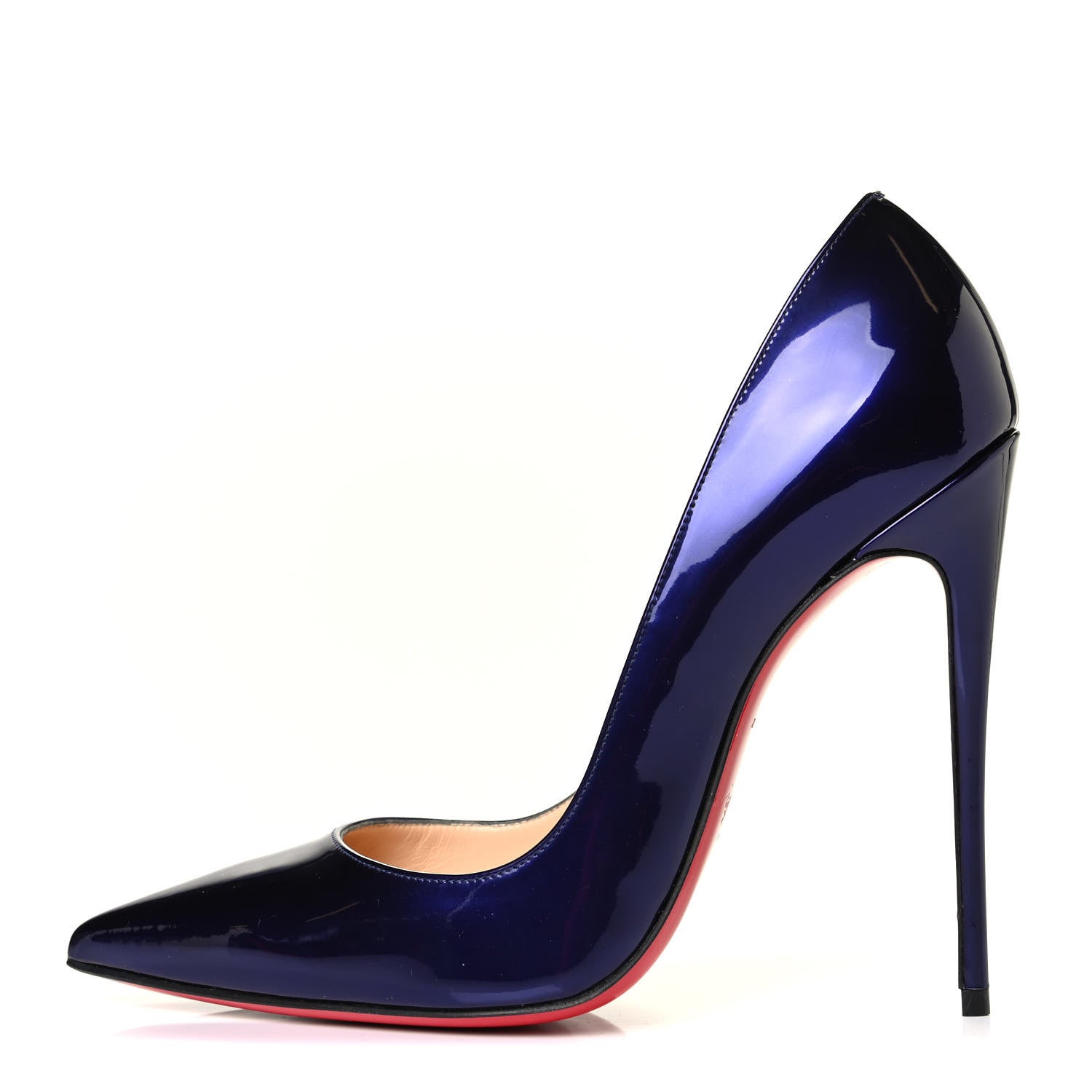 Christian Louboutin Glossy Patent So Kate 120 Pumps 39 Electro 1 of 7