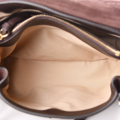 Chloe Calfskin Small Faye Day Shoulder Bag Carbon Brown 6 of 10