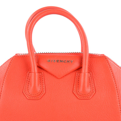 Givenchy Sugar Goatskin Mini Antigona Burnt Orange 10 of 10