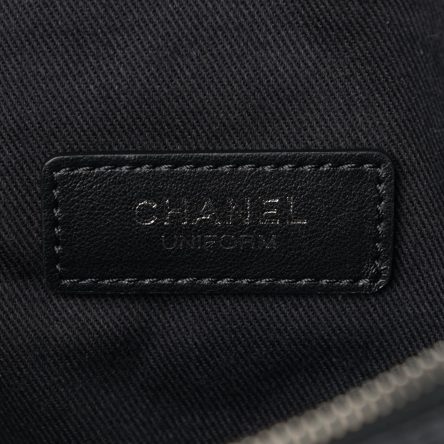 Chanel Lambskin Quilted Waist Belt Bag Black 6 of 11