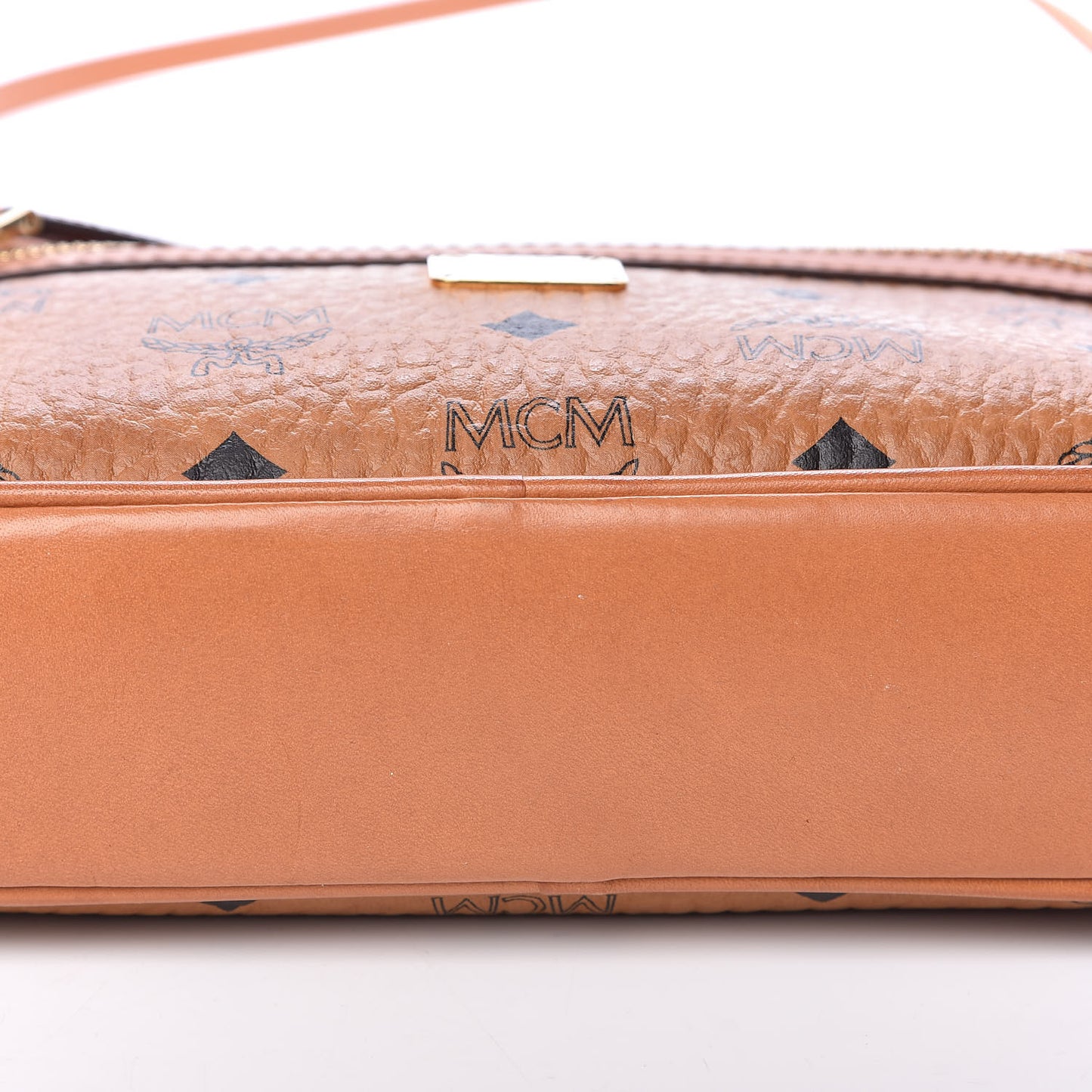 Visetos Heritage Crossbody Bag Cognac