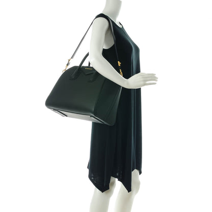 Givenchy Rubber Effect Calfskin Medium Antigona Black 2 of 7