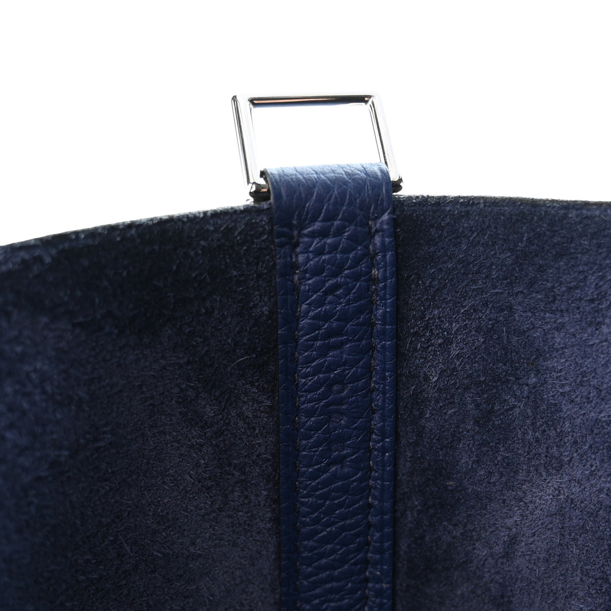 Hermes Taurillon Maurice Picotin Lock 18 PM Bleu Saphir 7 of 10