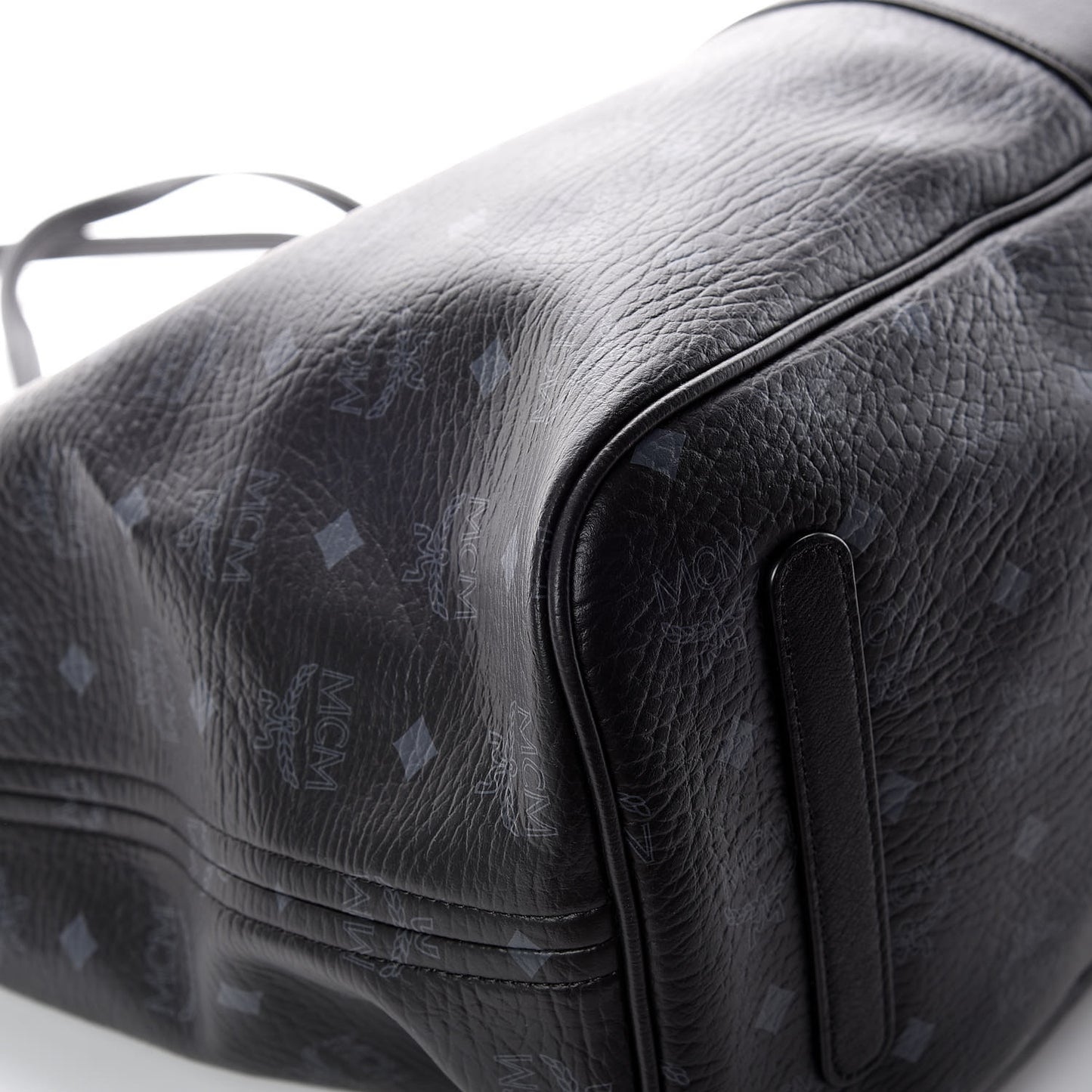 Visetos Large Liz Reversible Shopper Tote Black