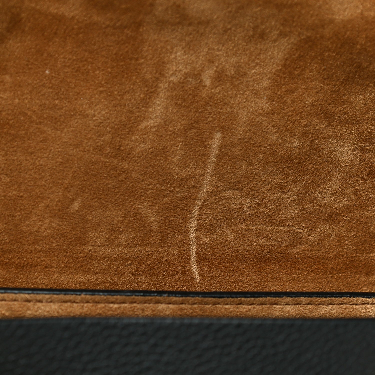 Loewe Grained Calfskin Small Gate Crossbody Bag Pecan Black 10 of 14