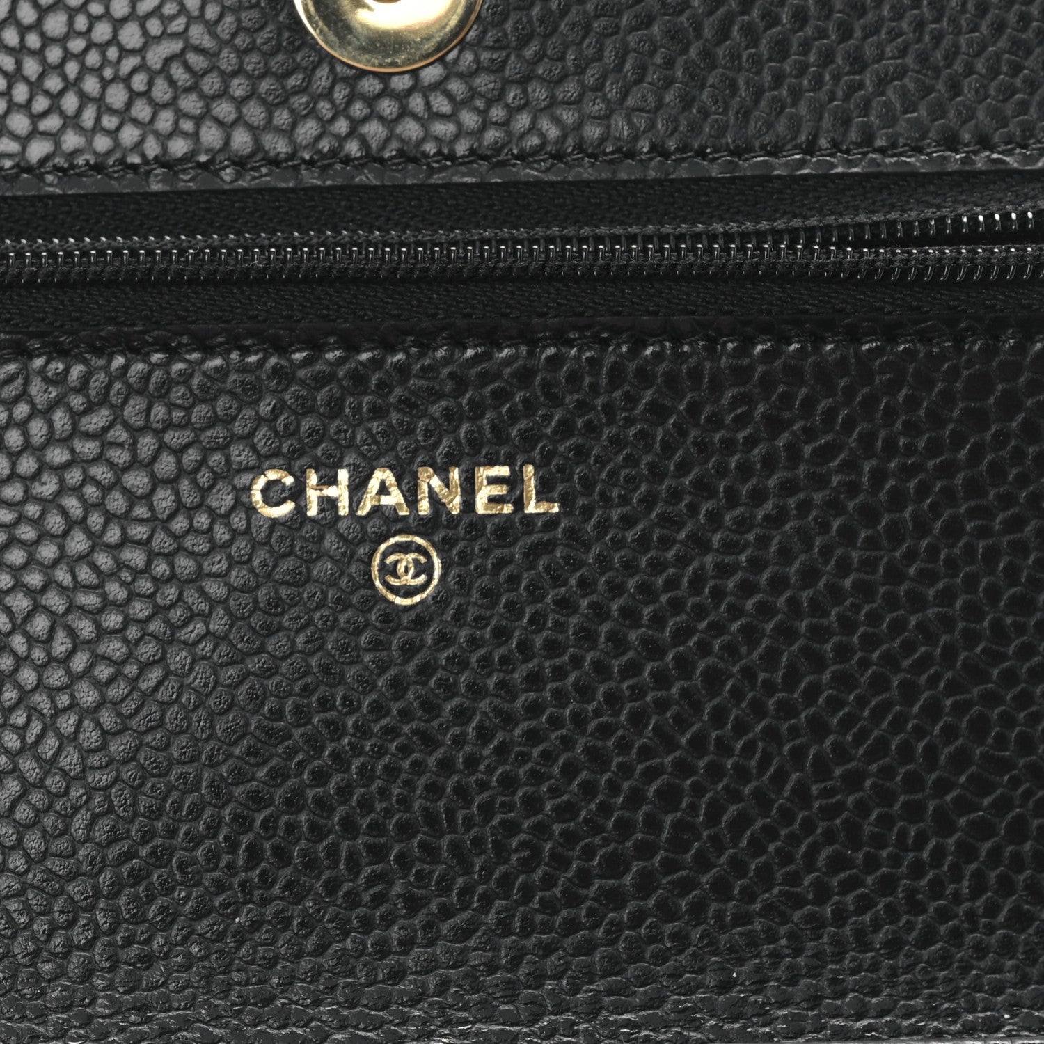 Chanel Caviar Quilted Wallet on Chain WOC Black 6 of 10