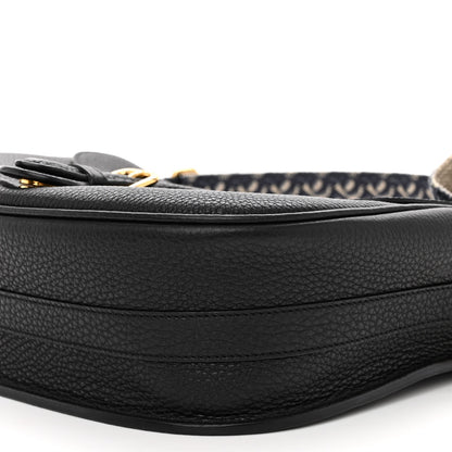 Christian Dior Grained Calfskin Large Bobby Flap Black 10 of 12