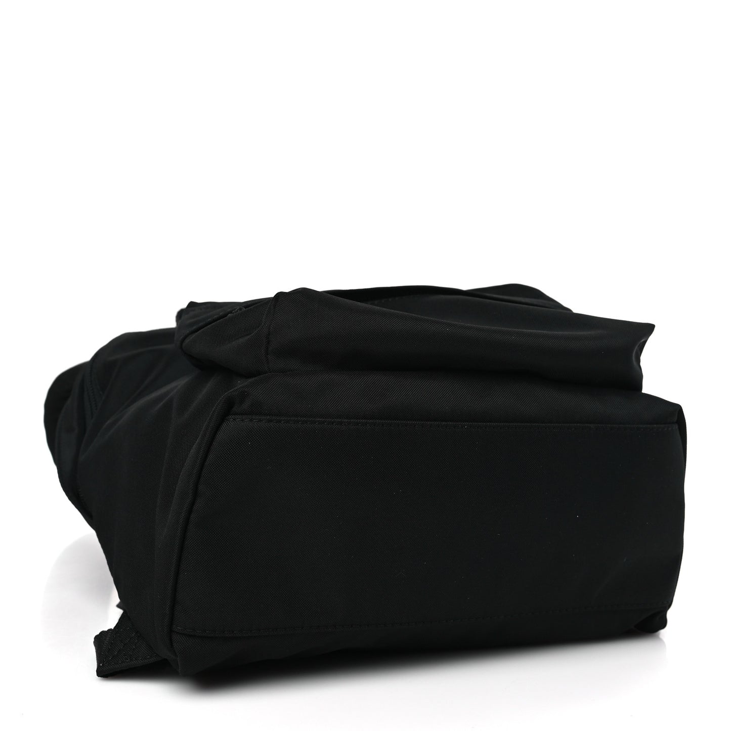 Sport Nylon Logo Embroidered S Wheel Backpack Black