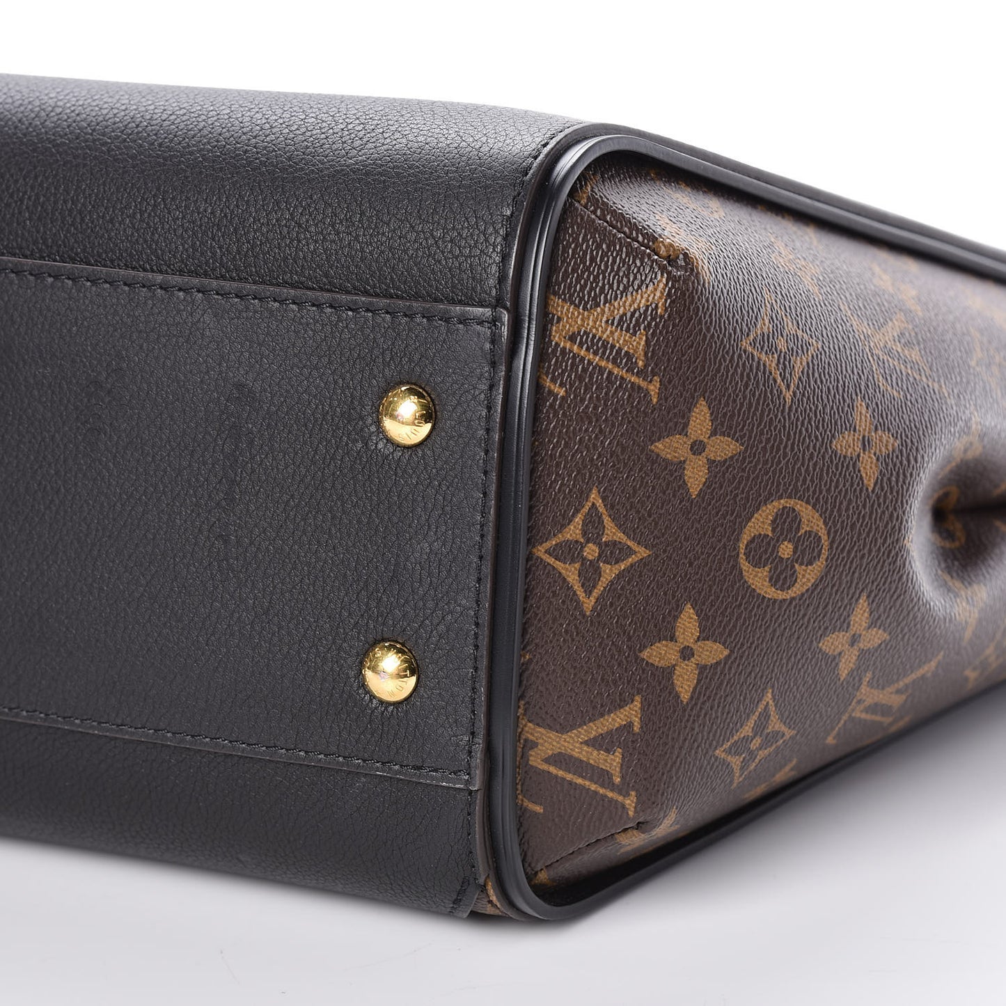 Calfskin Monogram Kimono Tote Black