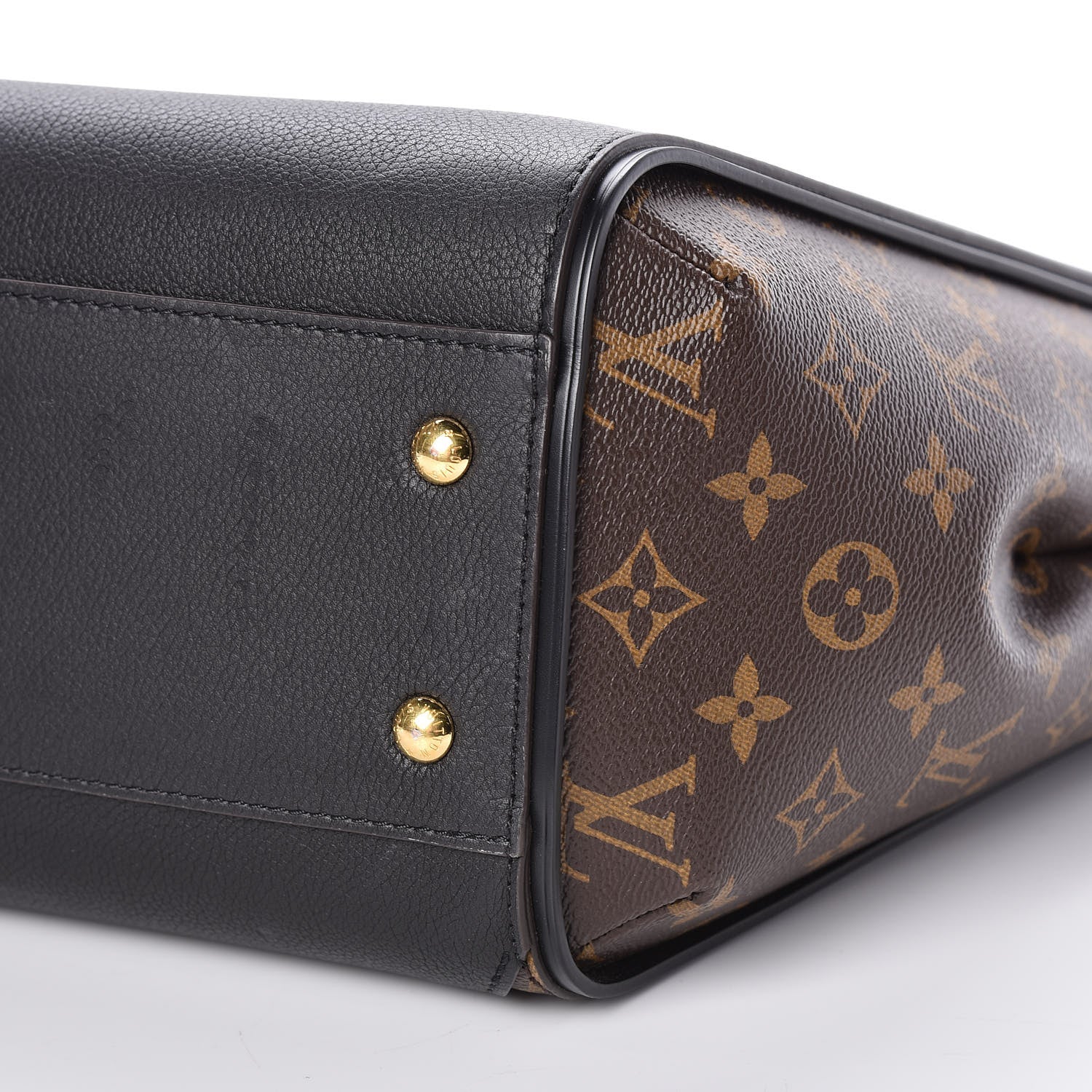 Louis Vuitton Calfskin Monogram Kimono Tote Black 9 of 9