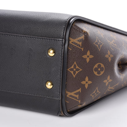 Louis Vuitton Calfskin Monogram Kimono Tote Black 9 of 9