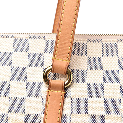 Louis Vuitton Damier Azur Totally MM 8 of 10
