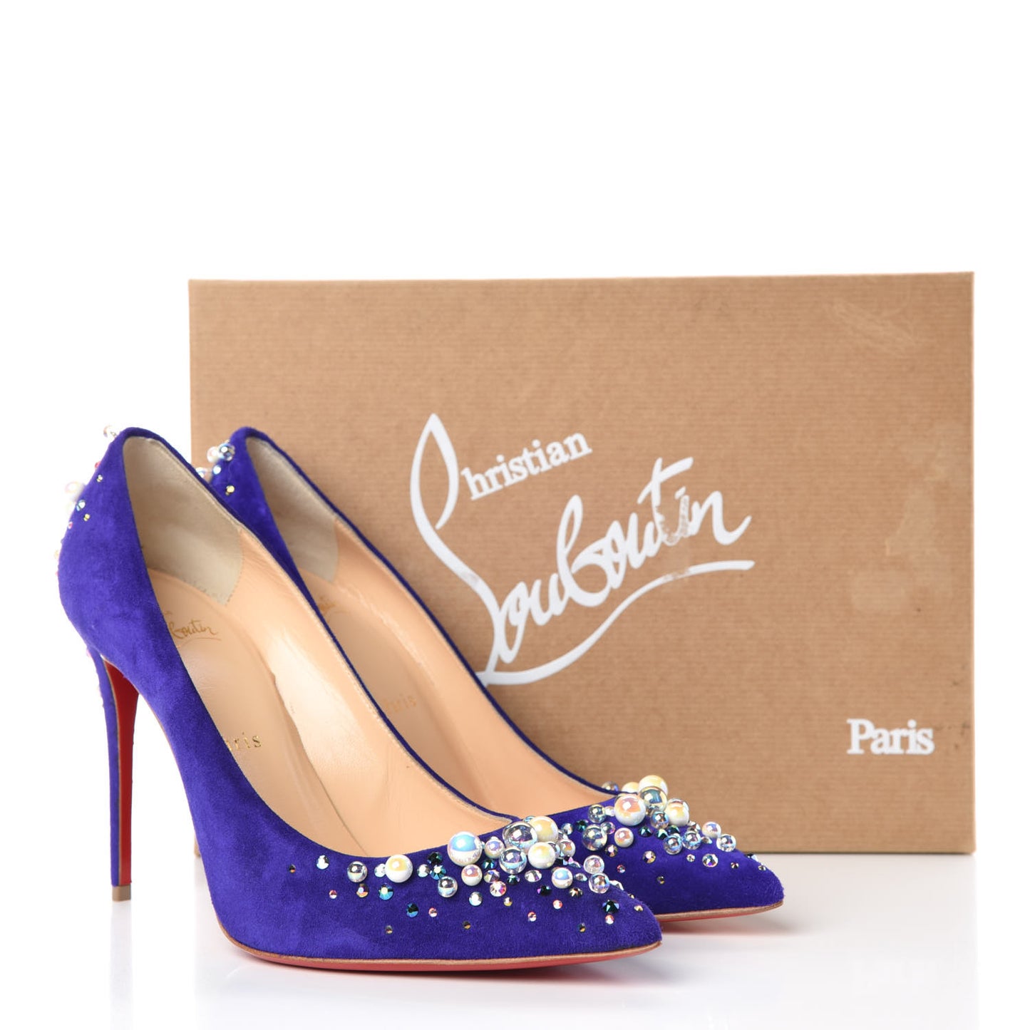 Suede Candidate 100 Pumps 37.5 Purple Pop