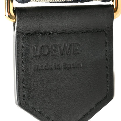Loewe Calfskin Jacquard Anagram Strap Navy Black 4 of 7