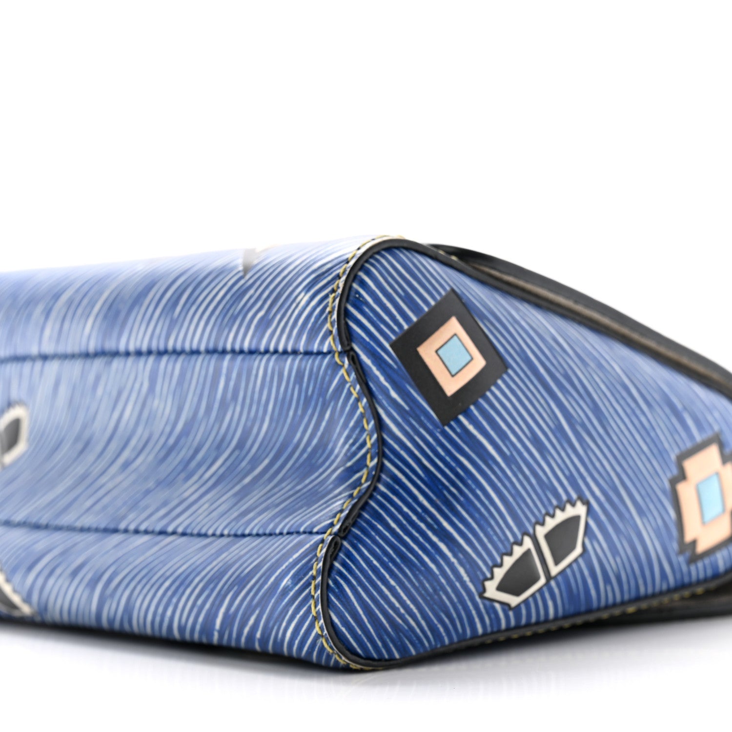 Louis Vuitton Epi Azteque Twist Shoulder Bag PM Denim Light 10 of 11