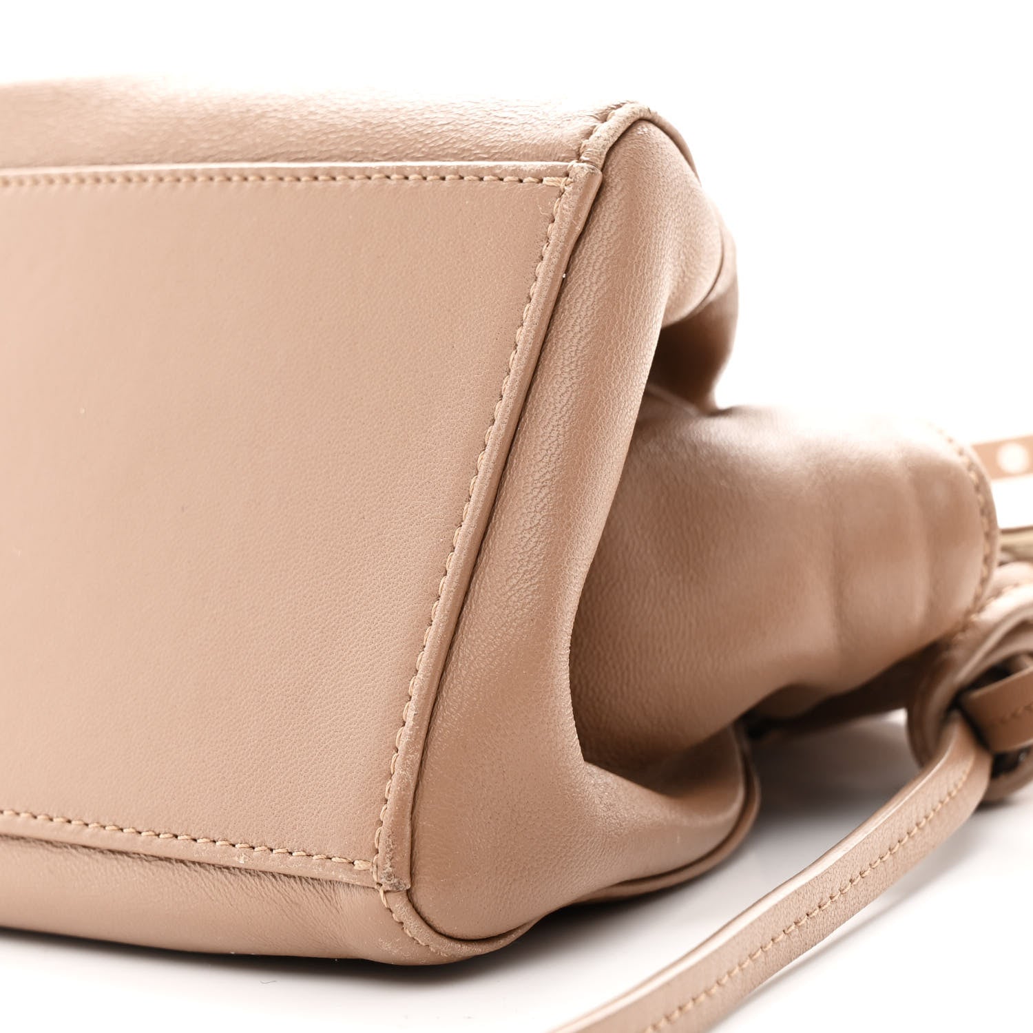 Mansur Gavriel Lambskin Mini Protea Bag Biscotto 1793048