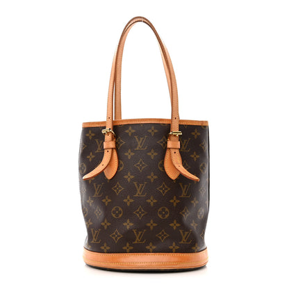 Louis Vuitton Monogram Petit Bucket 23 1 of 16