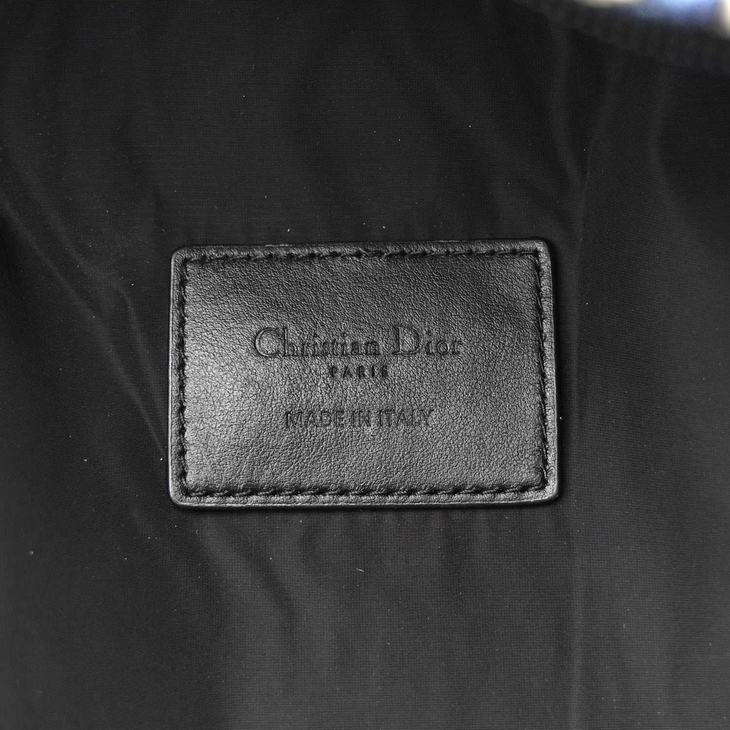 Christian Dior Oblique Diortravel Backpack Blue 6 of 14