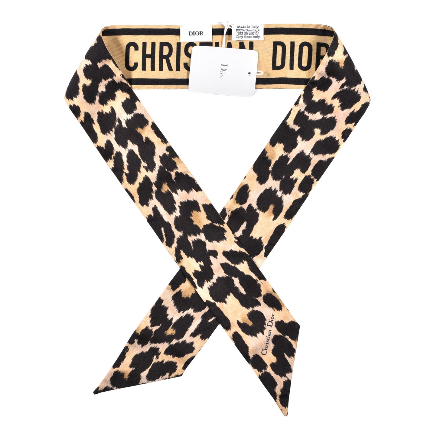 Silk Mizza Mitzah Scarf Beige Multicolor