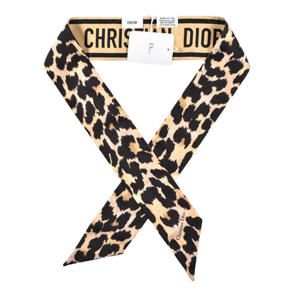 Christian Dior Silk Mizza Mitzah Scarf Beige Multicolor 1 of 3