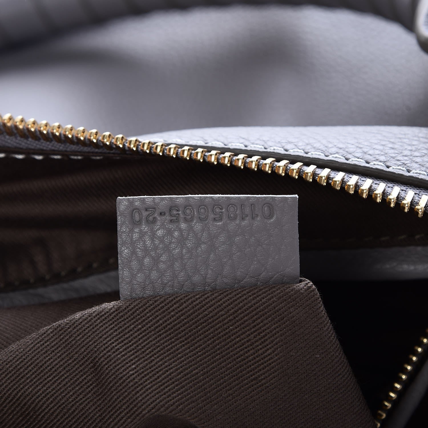 Chloe Calfskin Medium Marcie Satchel Cashmere Grey 8 of 12