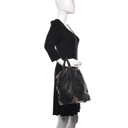 Alexander Wang Pebbled Calfskin Small Emile Soft Black Rose Gold Hardware 2 of 11