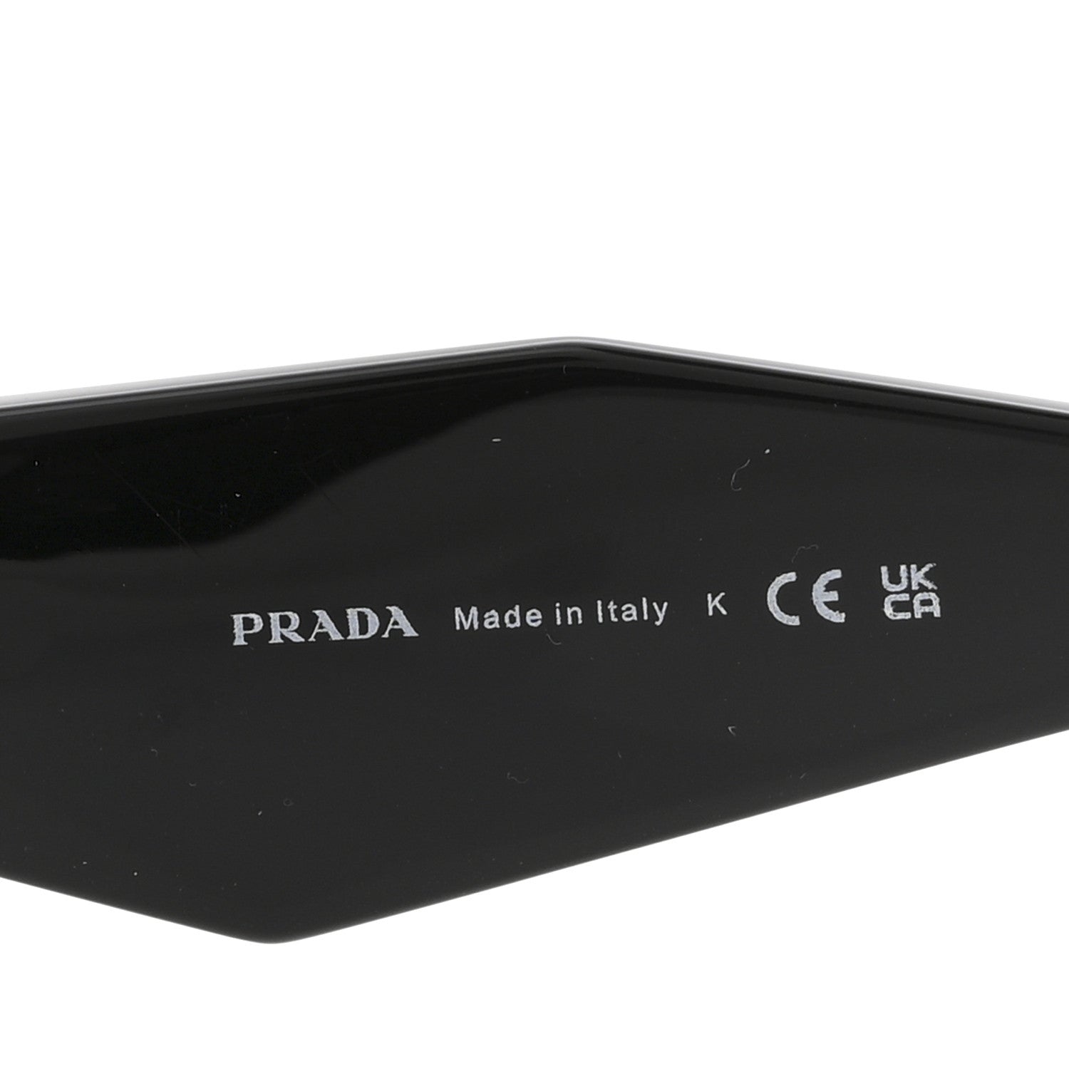 Prada Acetate Symbole Sunglasses SPR 17W Black 5 of 9