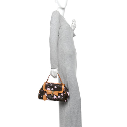 Louis Vuitton Monogram Cherry Blossom Sac Retro Bag Brown 2 of 10
