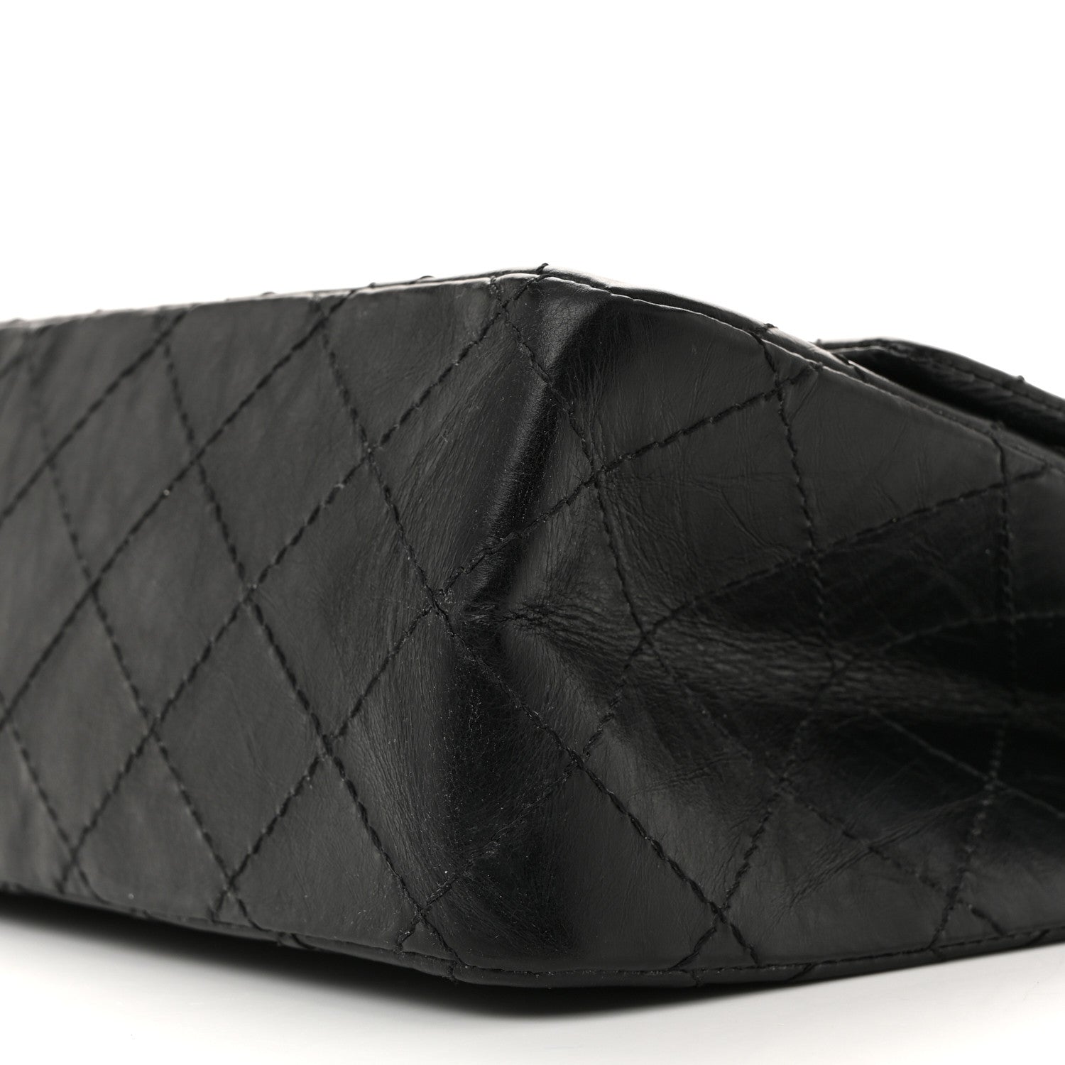 Chanel Aged Calfskin Quilted 2.55 Reissue 226 Flap Black 10 of 14