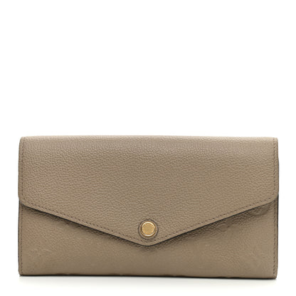 Louis Vuitton Empreinte Sarah Wallet NM Tourterelle 1 of 7