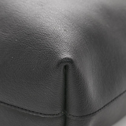 Saint Laurent Calfskin North-South Shopping Tote Black 11 of 12