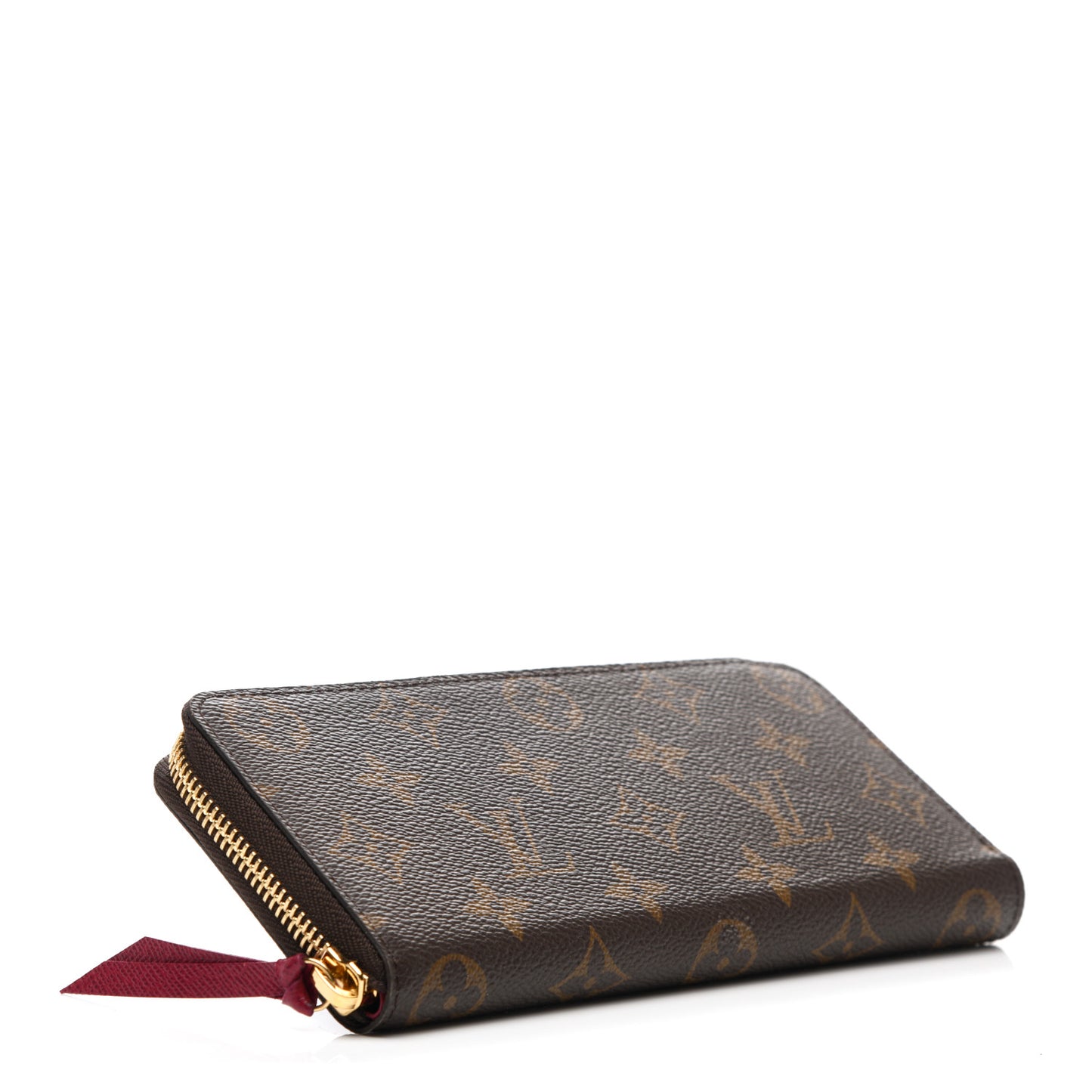 Monogram Clemence Wallet Fuchsia