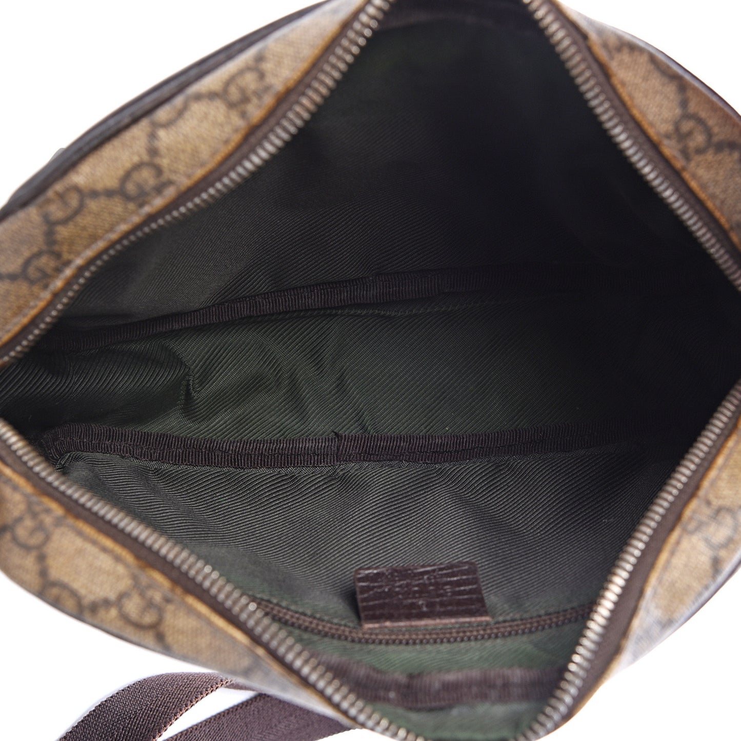 GG Plus Monogram Shoulder Bag Dark Brown