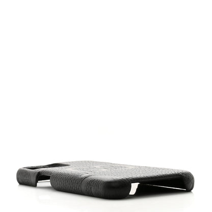 Gucci Piuma Calfskin Jumbo GG Embossed iPhone 15 Phone Case Black 3 of 5