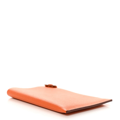 Hermes Epsom Tarmac PM Passport Holder Orange 4 of 7