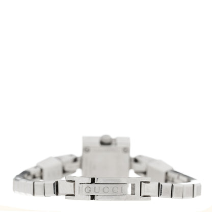 Gucci Stainless Steel Diamond Bezel Mother of Pearl 14mm 102 G-Mini Quartz Watch 3 of 4