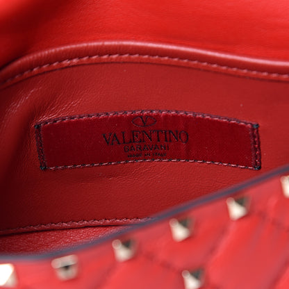 Valentino Garavani Nappa Rockstud Spike Belt Bag Rouge Pur 6 of 9