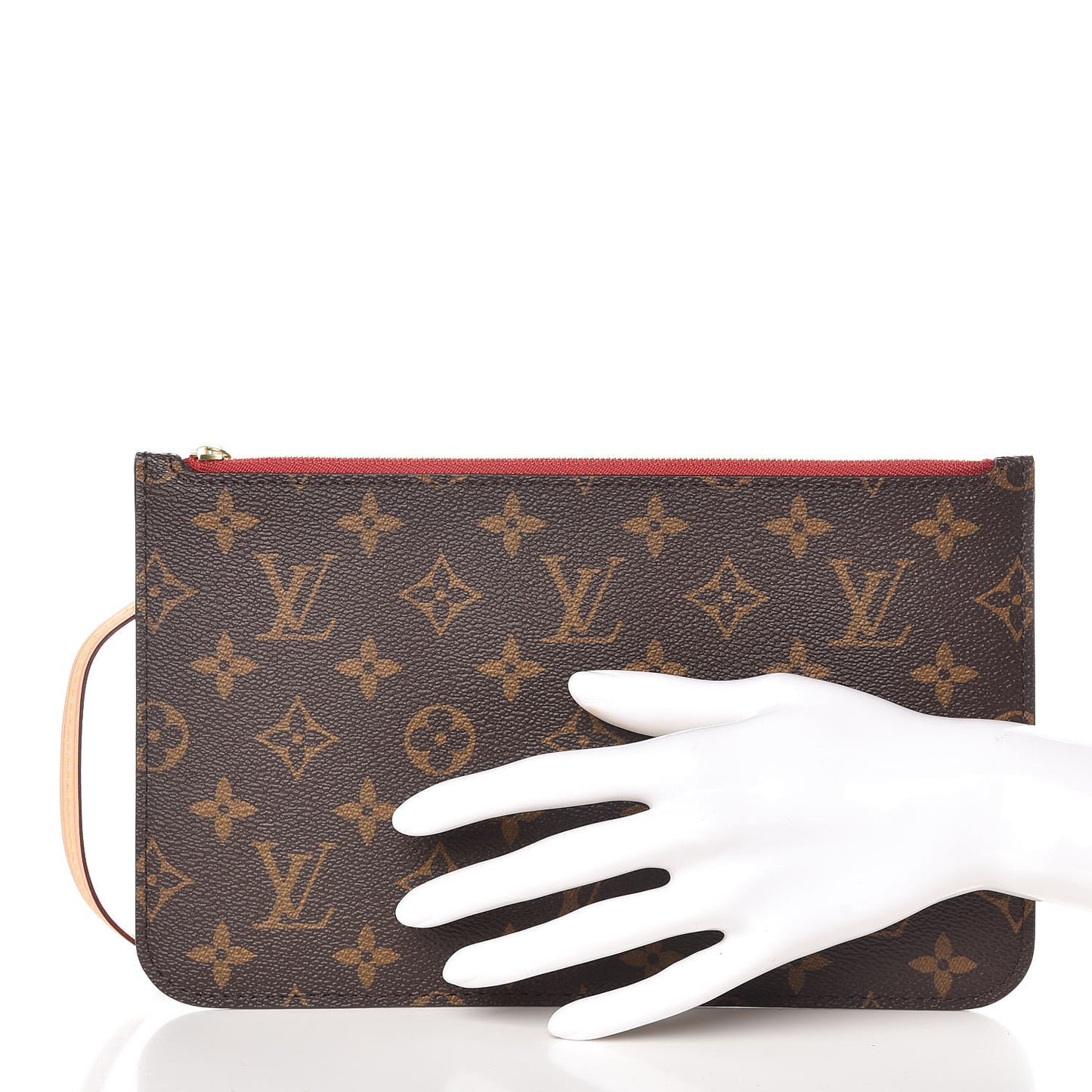 Monogram Neverfull MM GM Pochette Cherry