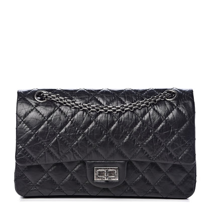 Chanel Aged Calfskin Quilted 2.55 Reissue 225 Flap Black 1 of 10