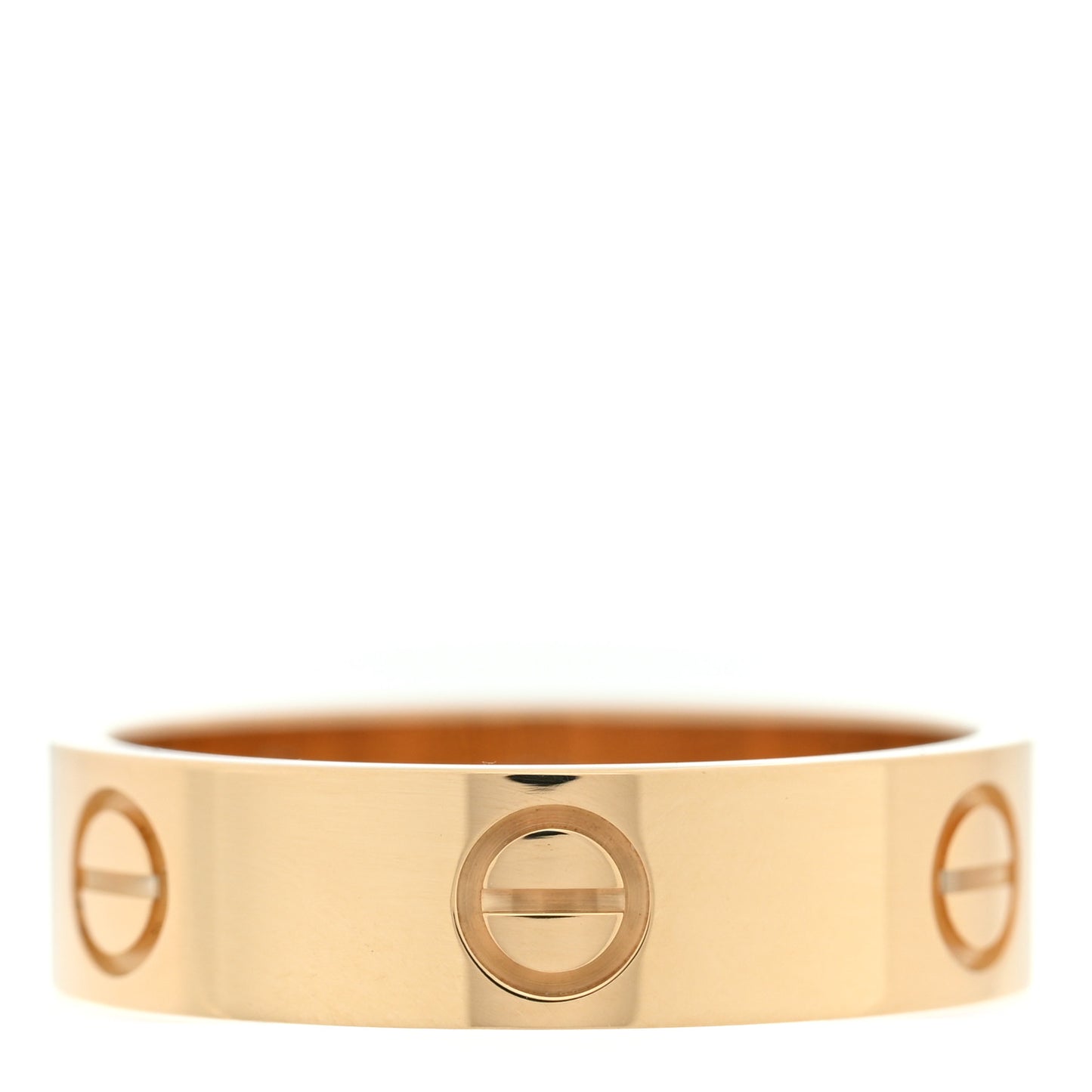 18K Yellow Gold 5.5mm LOVE Ring 58 8.5