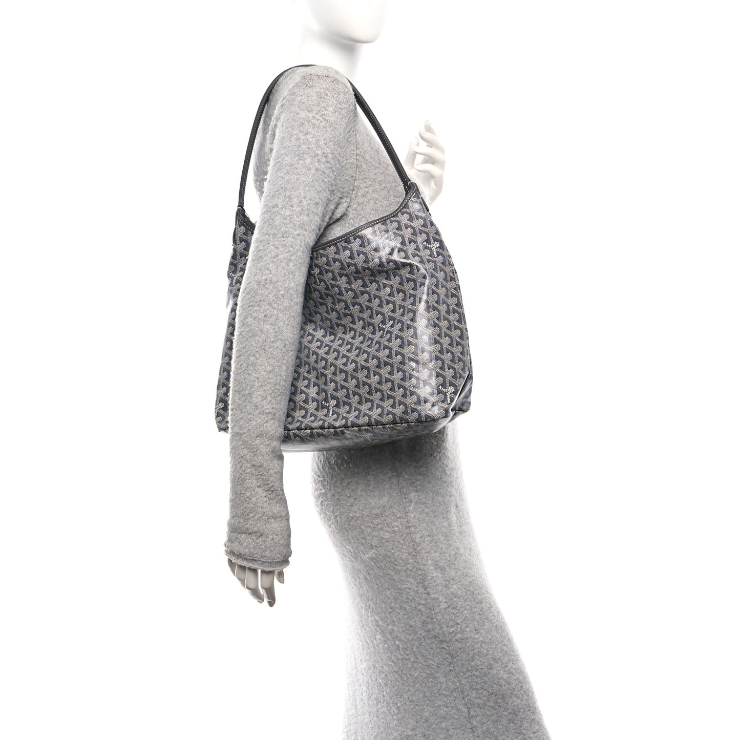 Goyardine Boheme Hobo Grey
