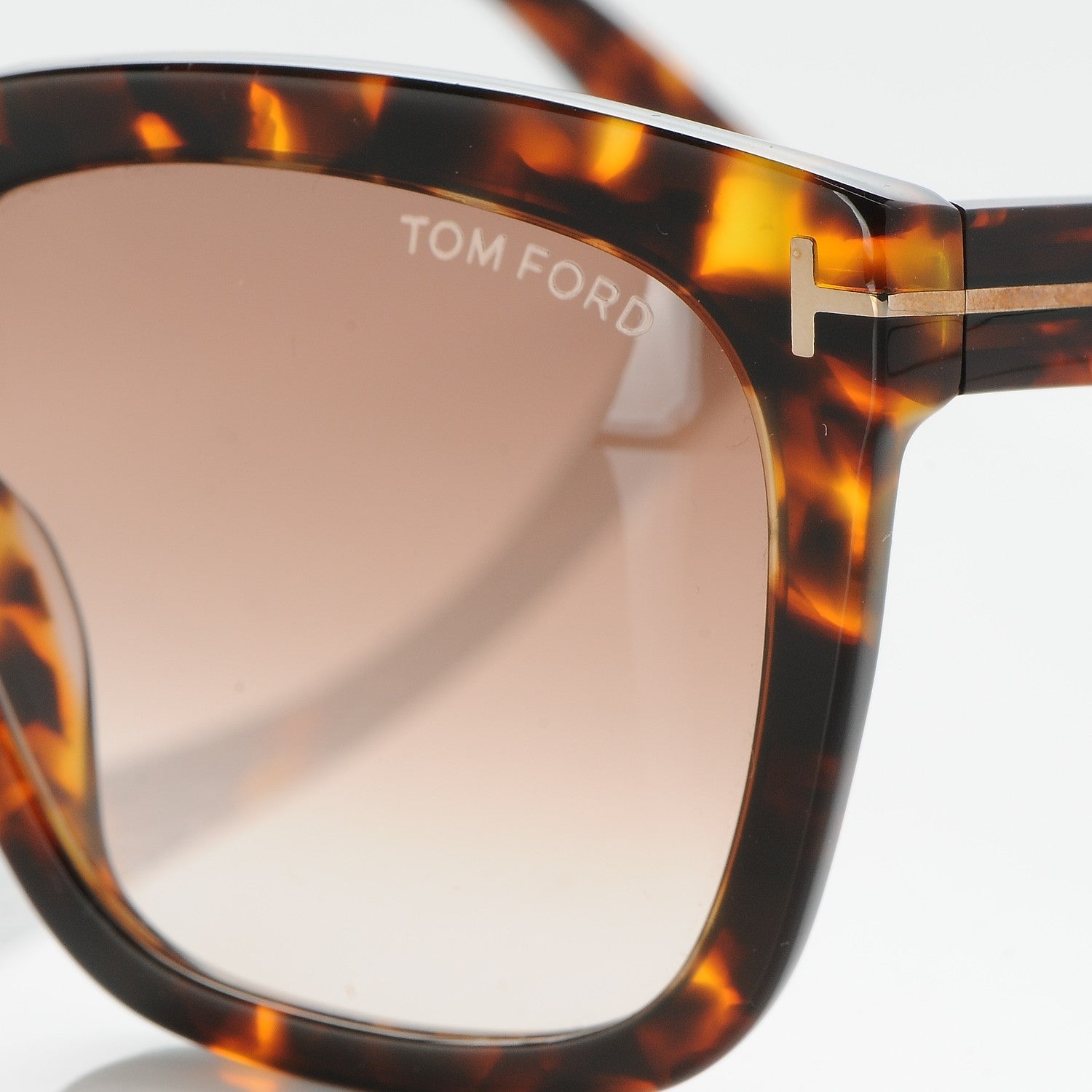 Tom Ford Amarra Sunglasses Dark TF502 Dark Havana 7 of 8