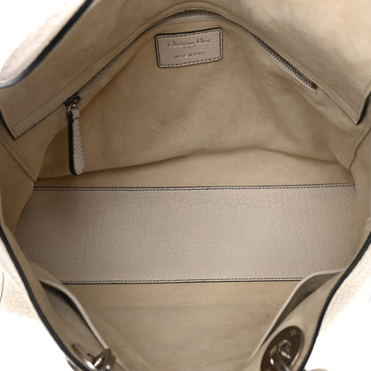 Christian Dior Grained Lambskin Large Lady Dior Off White 5 of 14