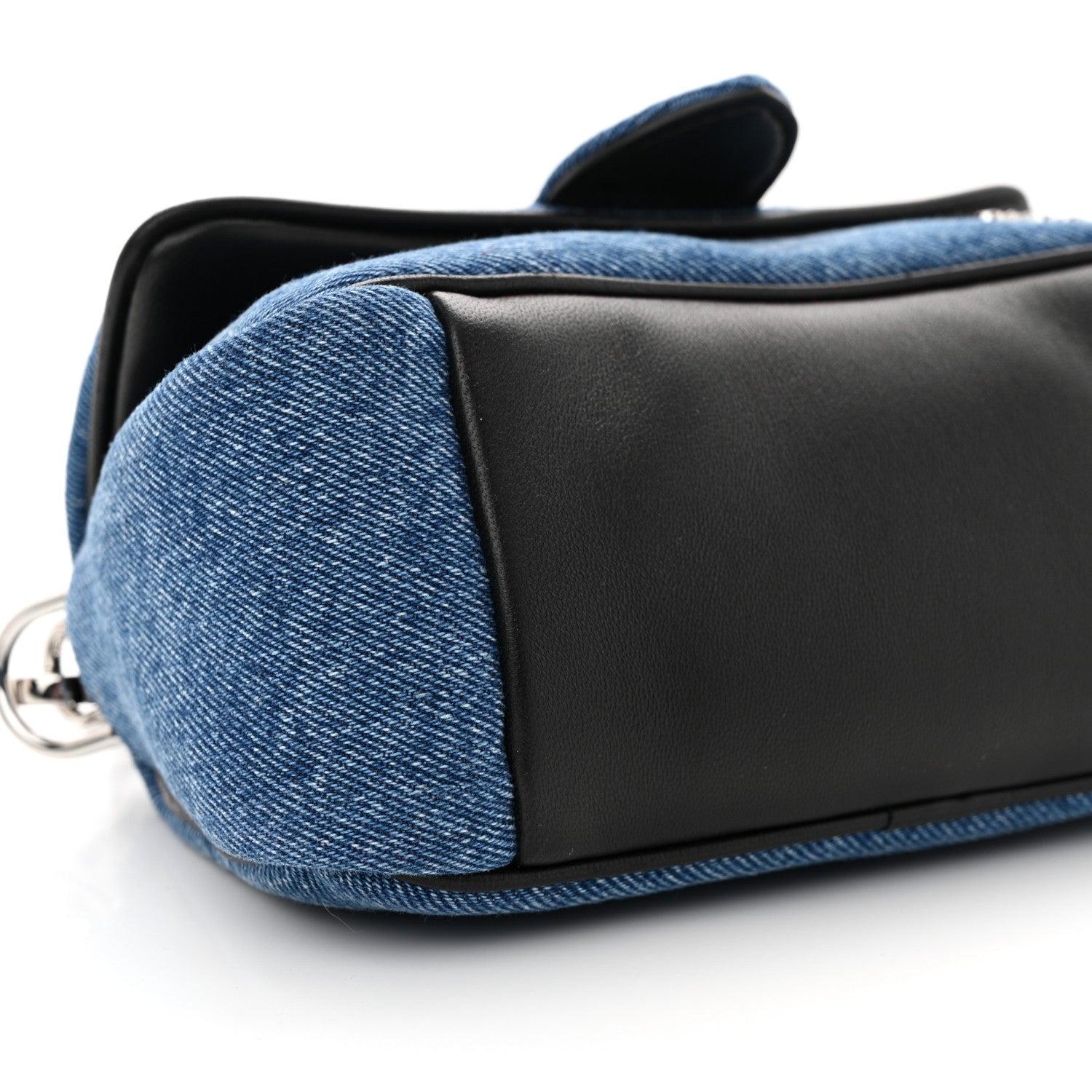 Jacquemus Denim Calfskin Le Petit Bambimou Blue 9 of 11