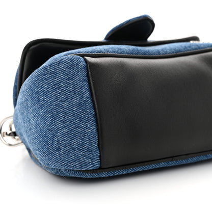 Jacquemus Denim Calfskin Le Petit Bambimou Blue 9 of 11