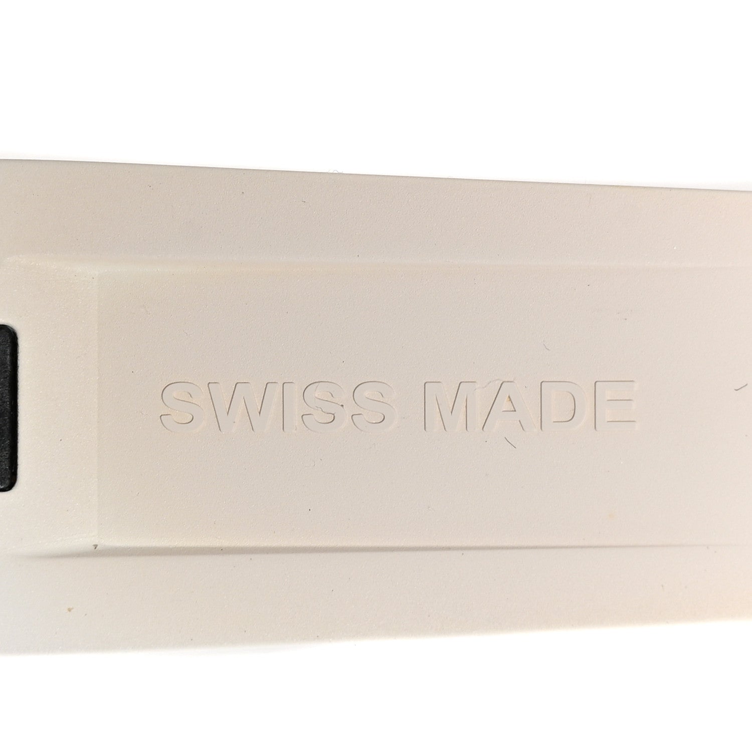 Louis Vuitton Rubber Monogram Tambour Watch Strap White 4 of 4