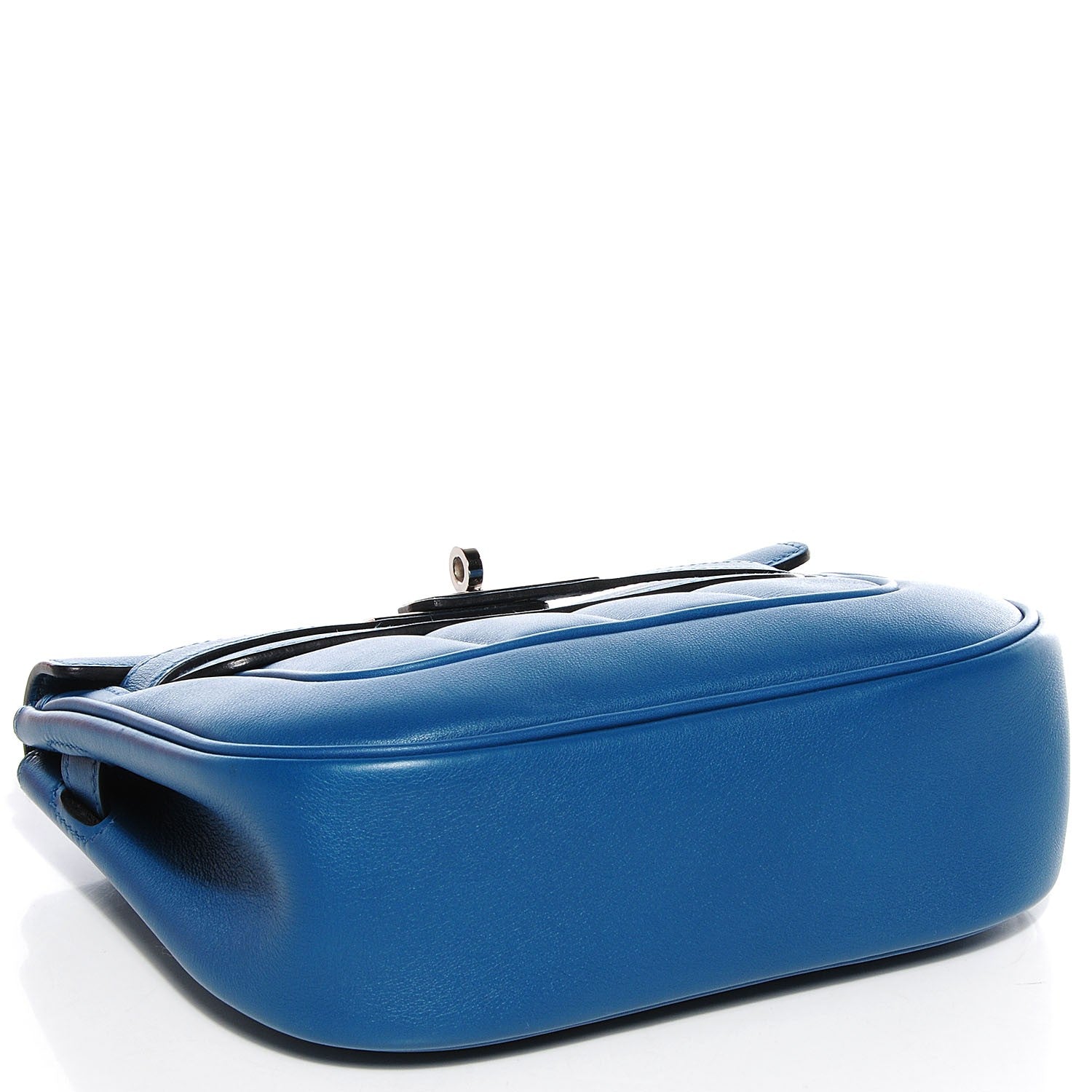 Hermes Veau Swift Mini Sac Berline Bleu Thalassa 9 of 13